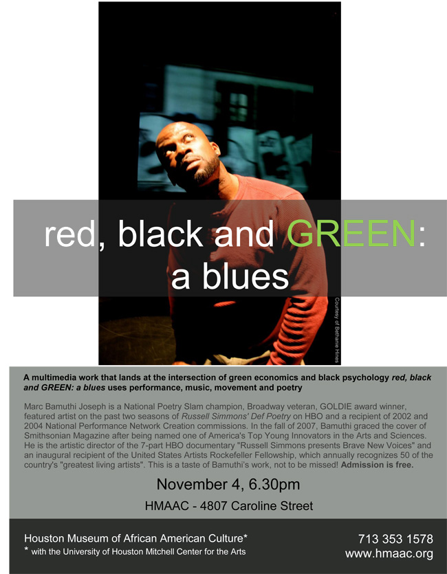 red, black & GREEN: a blues preview