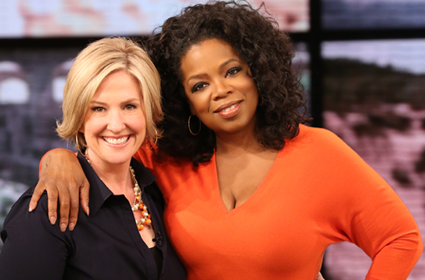Brene Brown and Oprah